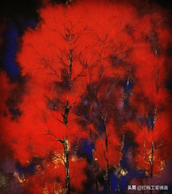 工笔画各种材料,讲讲工笔画的一些干货