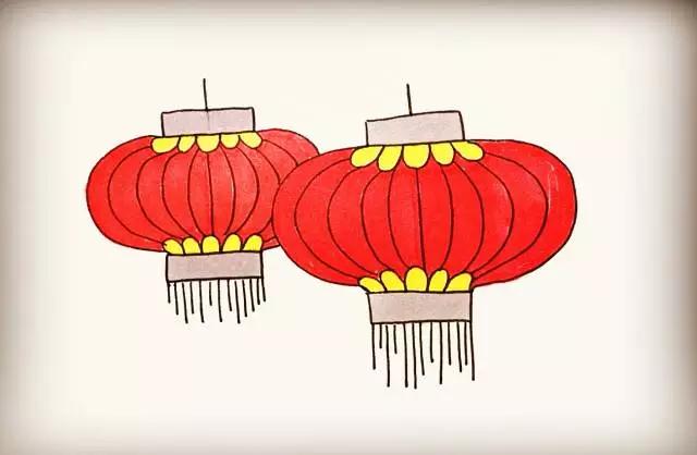 简笔画的灯笼怎样画最好看,灯笼的简笔画怎么画又简单又好看