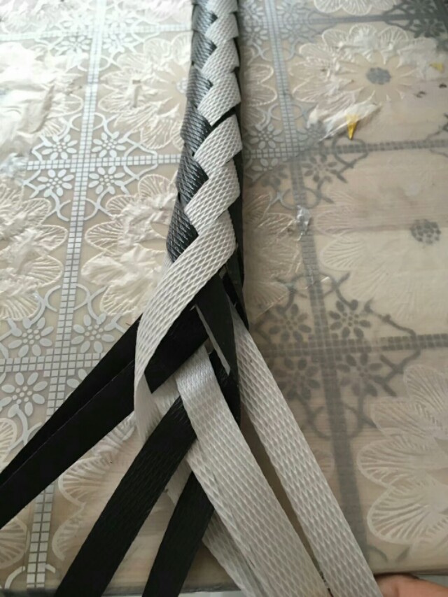 手工编织筐子立体花样图案教程,编筐图解