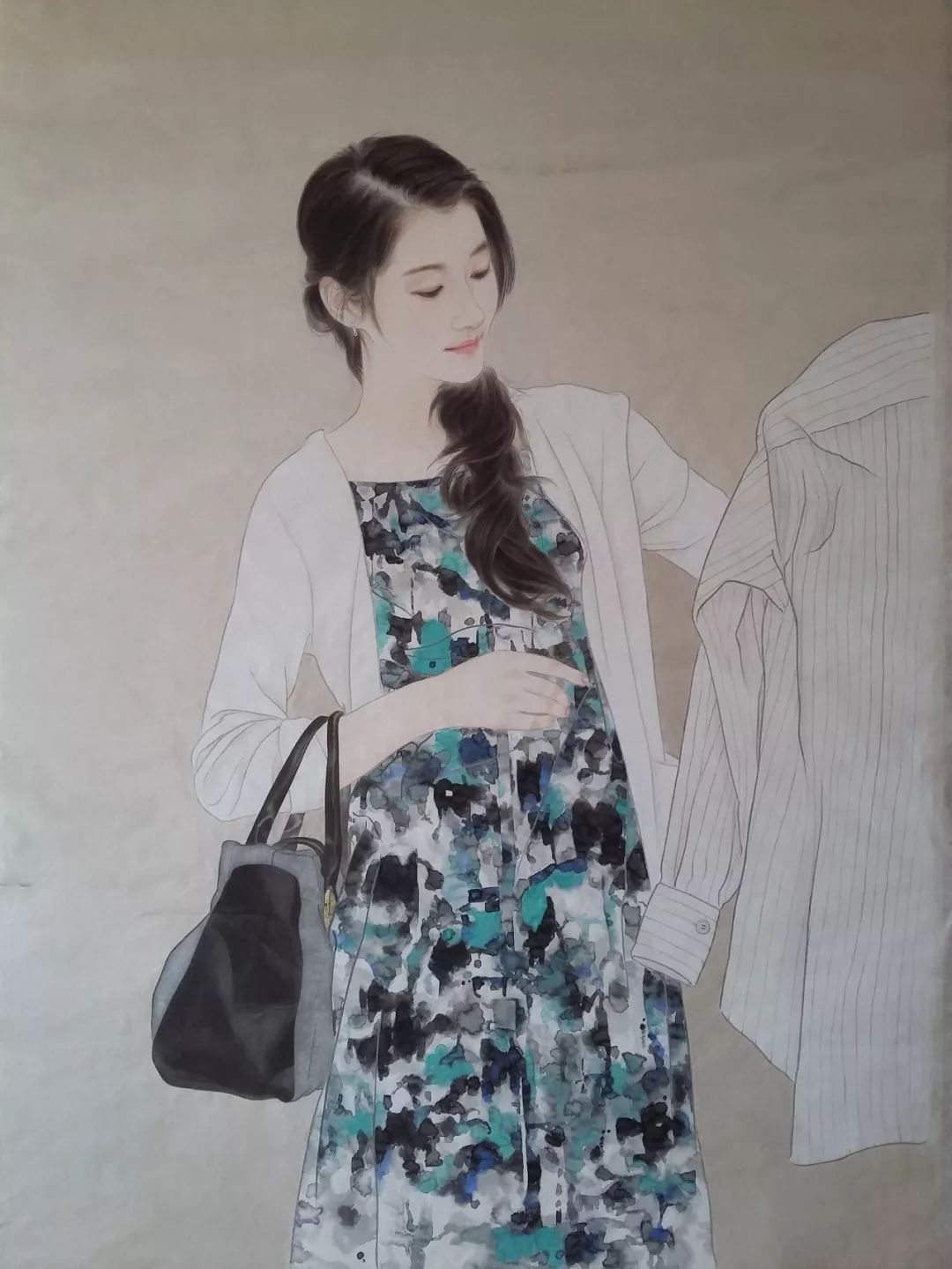 从一岁到七岁画画,从七岁到八岁画的画