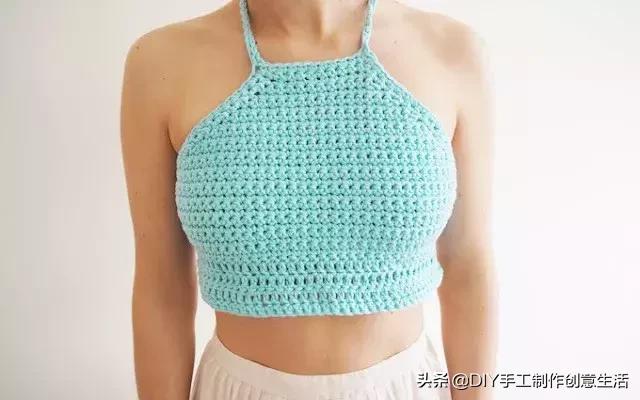 夏天来了，一定要钩一套给自己，有钩织教程