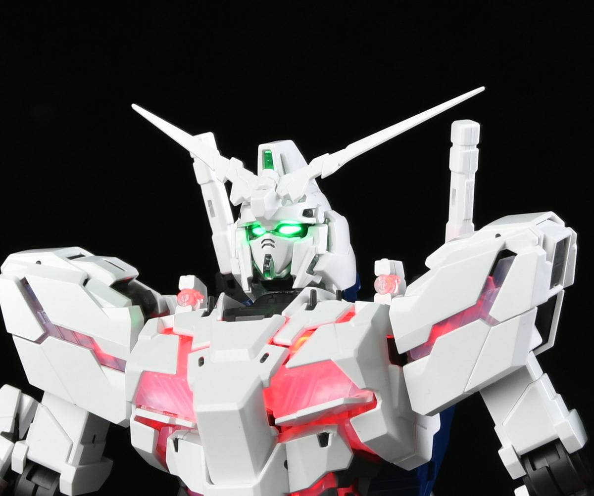 mgex独角兽高达测评,万代限定重炮高达mg开箱