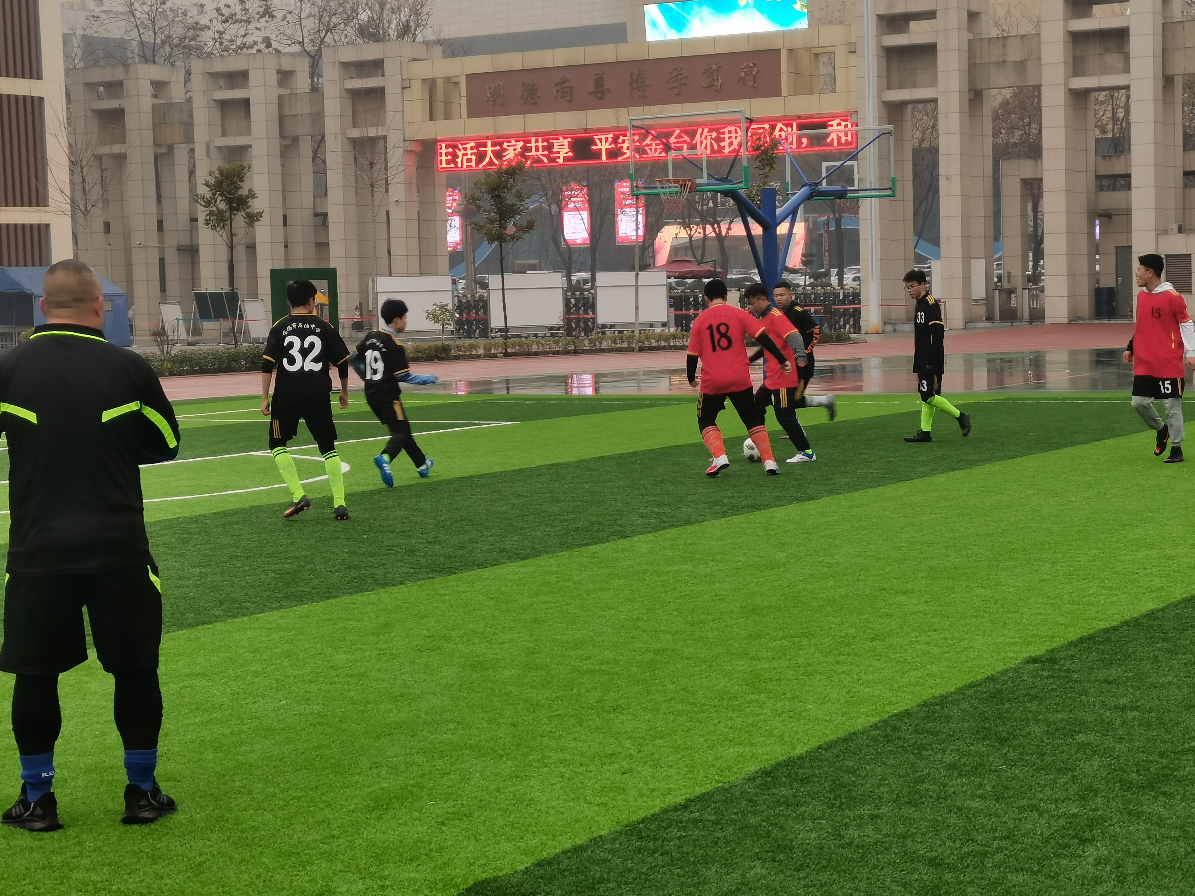 中学校园足球联赛,石油中学歌咏比赛