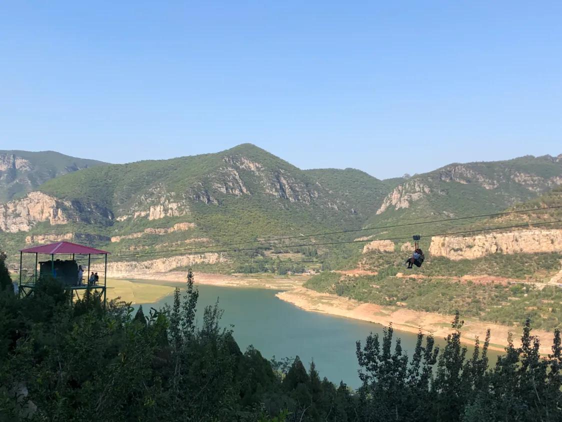 河南跑马岭景区,太行山大峡谷地质公园