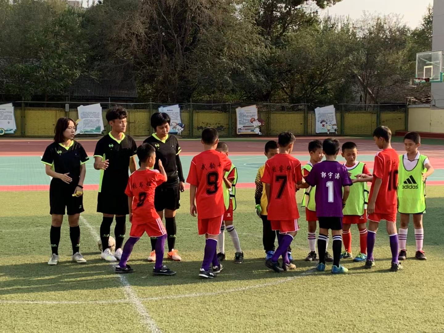 太原北格小学足球联赛,小店区北格镇小学