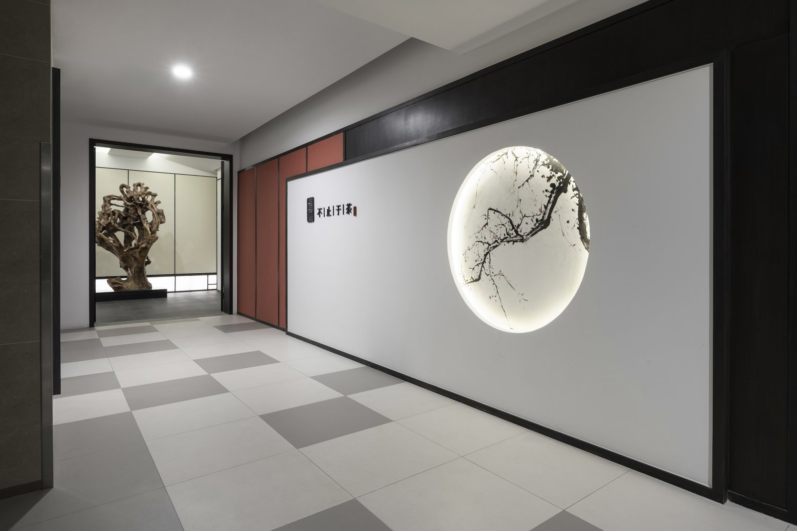 极简中式禅意房子设计,130平米禅意新中式设计