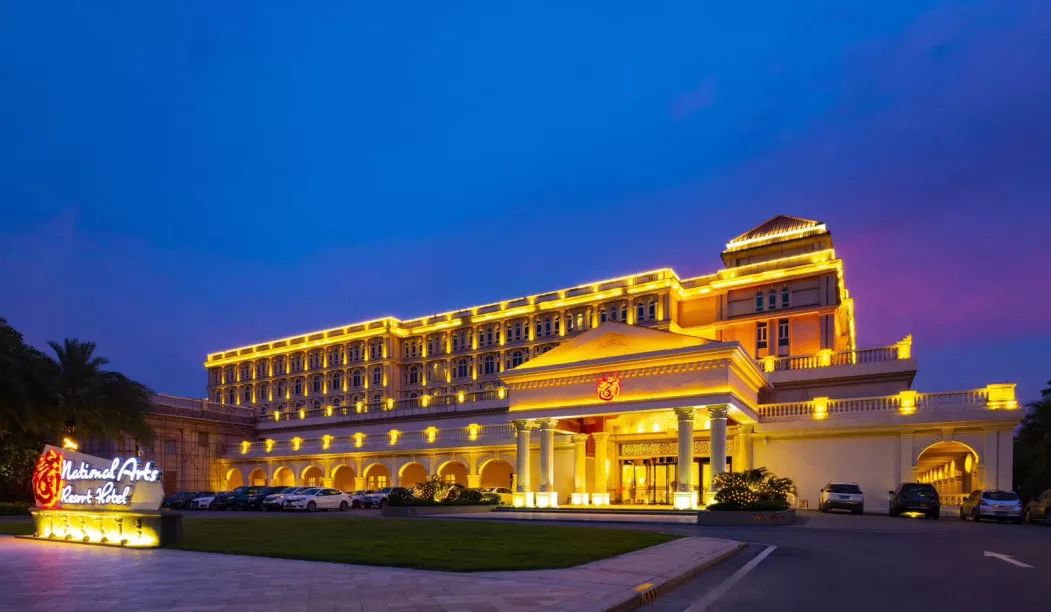 西樵山国艺影视城灯光节,国艺影视城旅游攻略