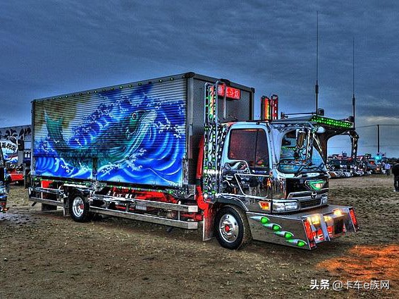 日本卡车暴走视频,日本暴走卡车的文化