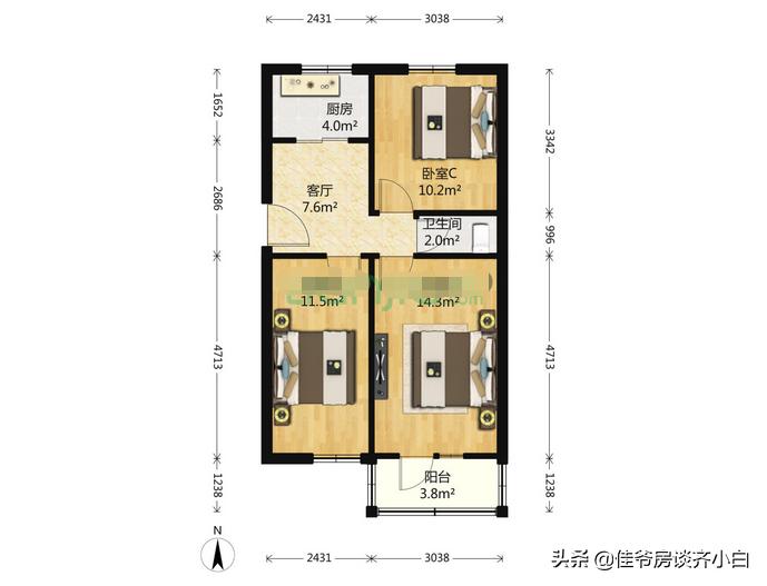 北京五环内50平小户型,北京350万全款买两居选哪合适