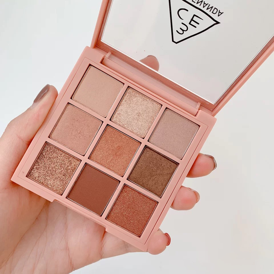 肿眼泡眼影推荐女生,肿眼泡单眼皮大地色系眼影