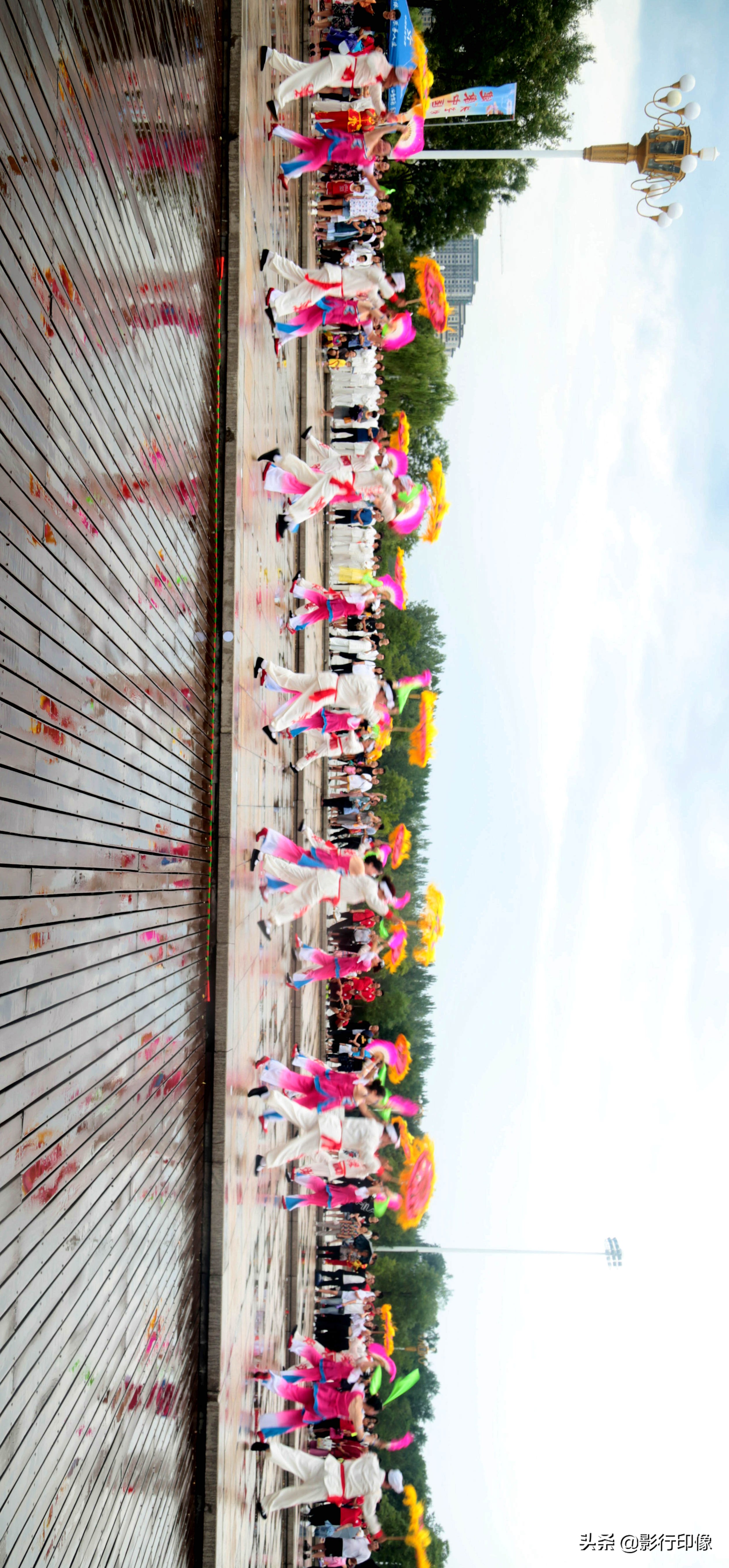 临汾市2020年全民健身启动仪式在在九州广场举行