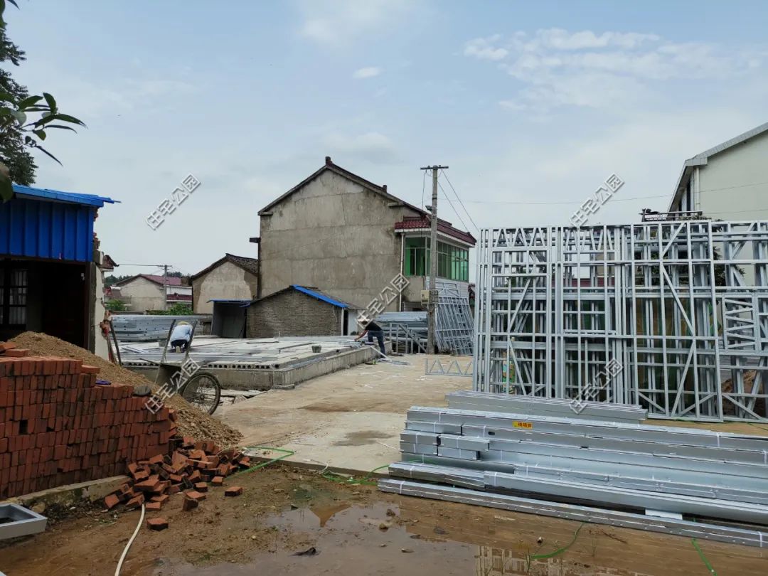 新农村建设首选轻钢别墅,轻钢别墅农村给建吗