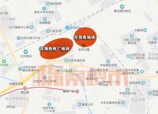沈阳华润沈海热电厂最新规划,沈阳华润沈海热电地块