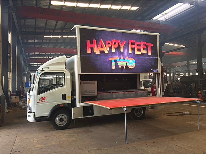 大屏广告车生产厂家,浙江led广告车销售厂家