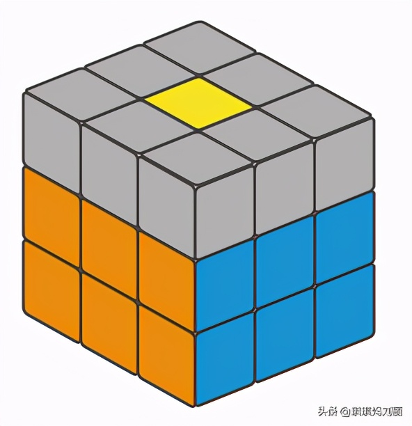 简单易懂的魔方教程,只需三个公式超简单魔方入门教程