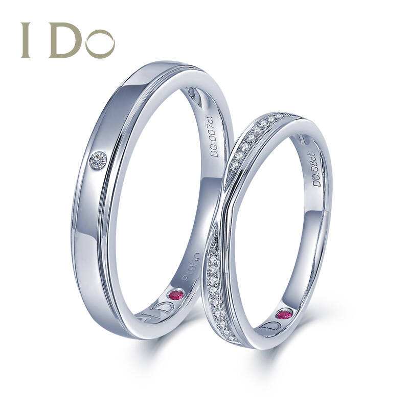 ido钻戒镶嵌红宝石,ido戒指六唯一