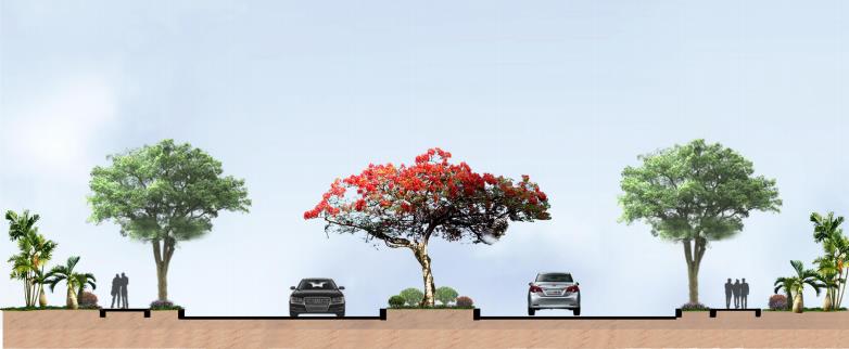 柬埔寨景观设计,柬埔寨西港沙滩设计