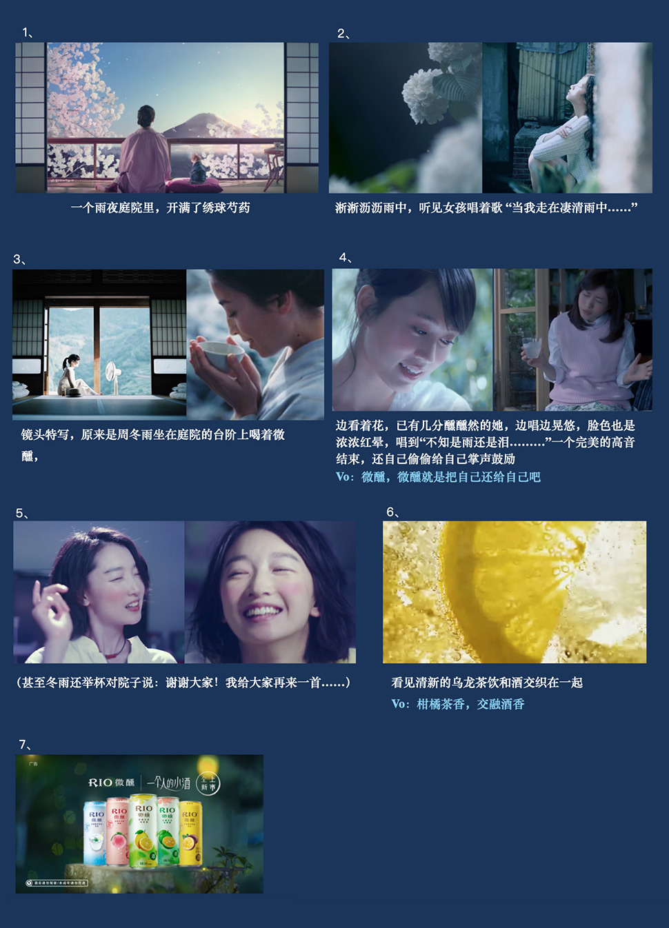 rio微醺广告植入,rio微醺广告代言人都有谁