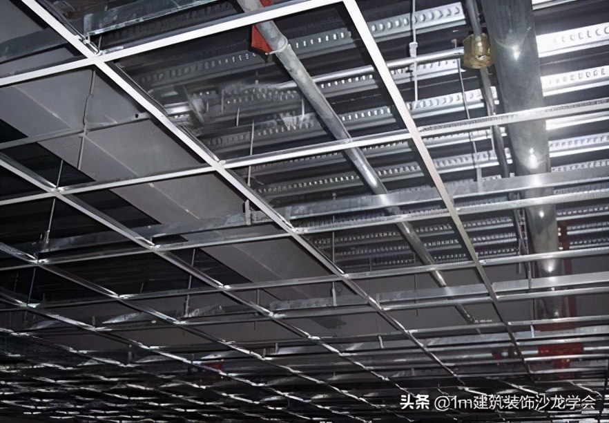 1.2米矿棉板安装教程,1米走廊吊顶施工