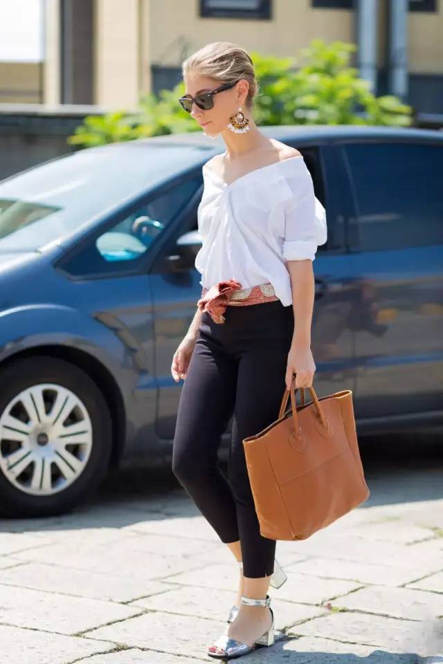 时尚多功能丝巾怎么穿好看,春夏丝巾时髦精系法