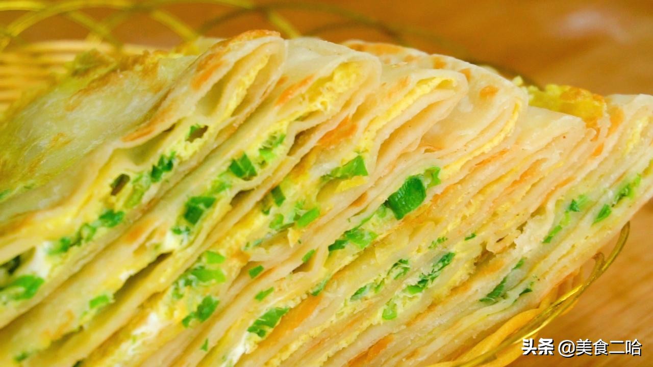 鸡蛋灌饼鼓大泡,鸡蛋灌饼做法全过程小视频