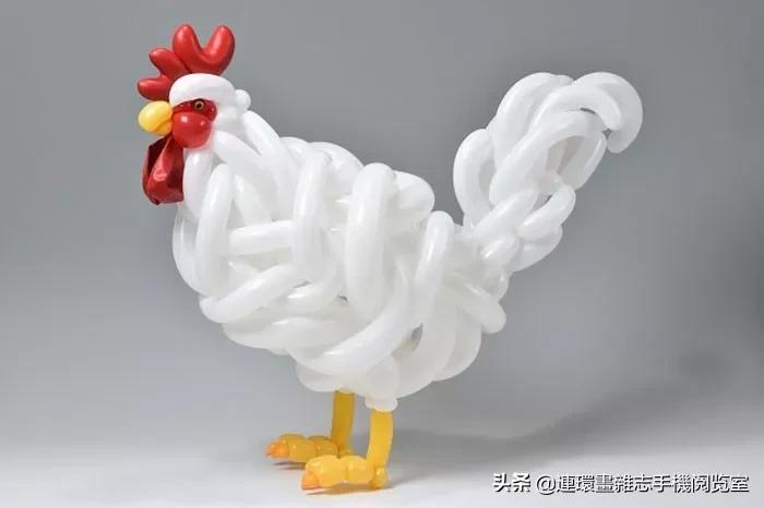 长气球的天鹅编法,天鹅气球编法