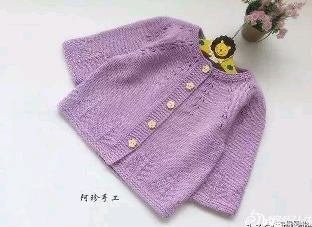 婴儿毛衣从上往下织视频,从上往下织婴儿套衫