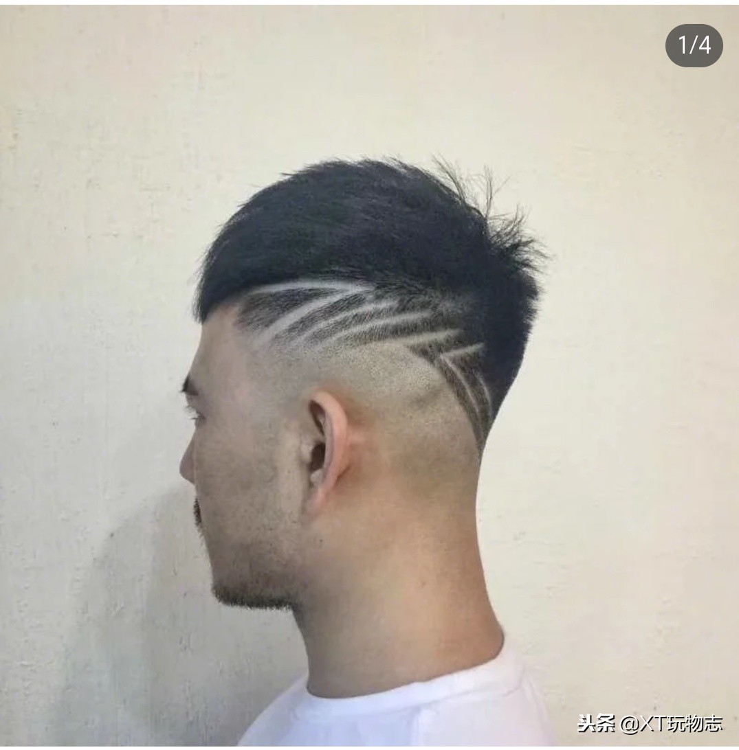 男士潮流卷发发型,女士剪个潮流的男士发型