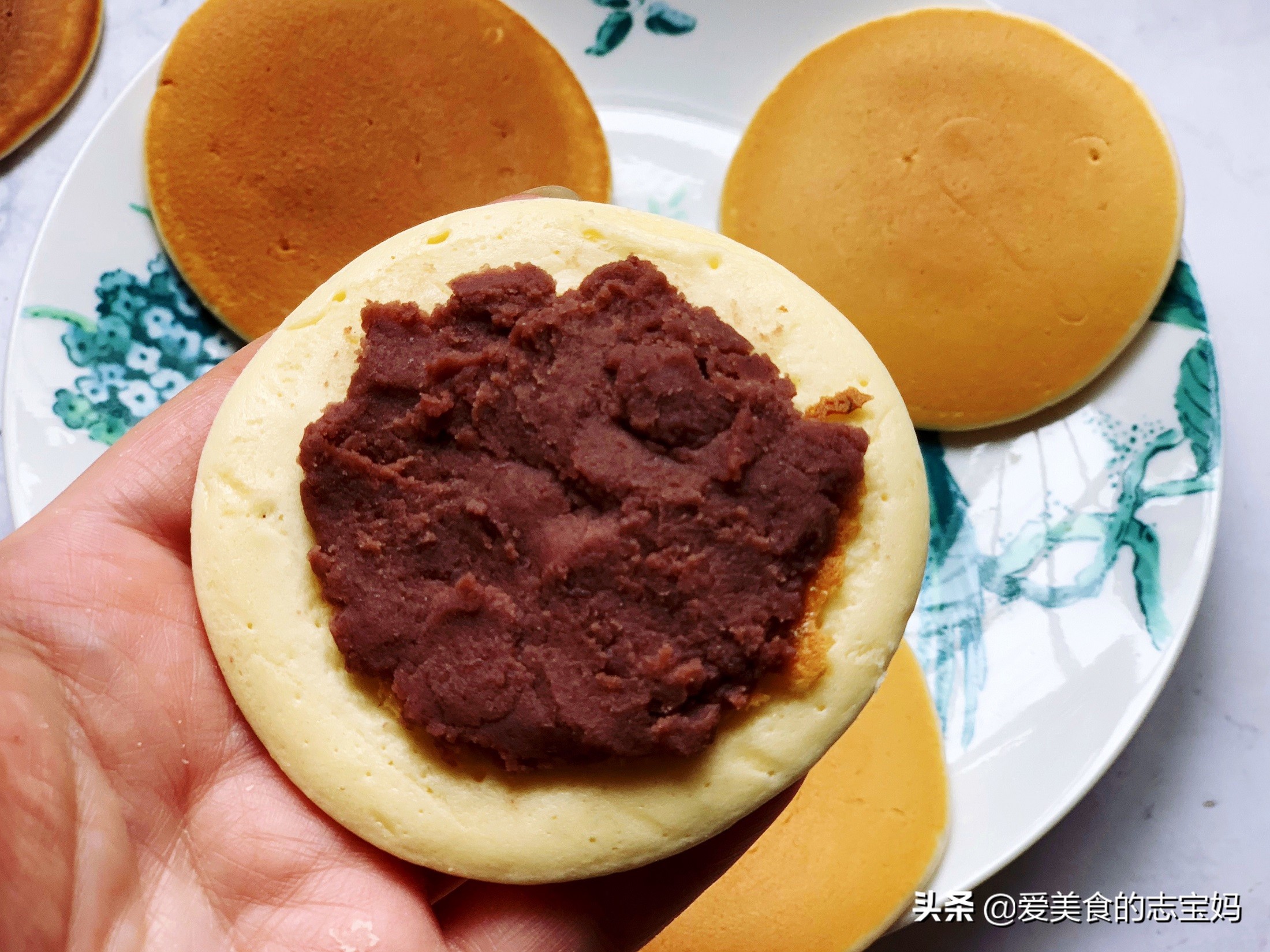 只用一口锅就能吃到的铜锣烧,低卡又好吃的铜锣烧