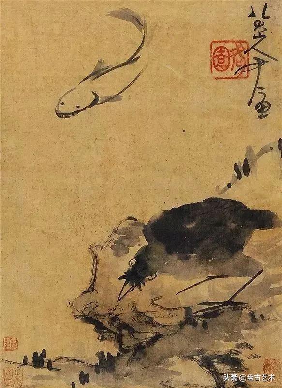 画出艺术家人生大寂寞的国画艺术作品——盘古油画艺术