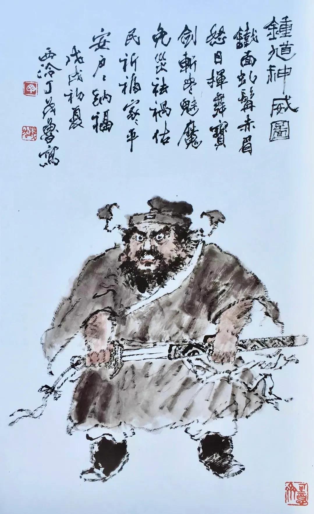欣赏老画家水墨丹青,丁茂鲁书画作品欣赏