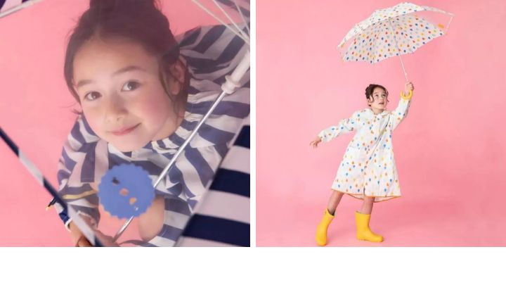 伞晴雨两用高颜值复古风胶囊伞,日系雨伞长伞推荐