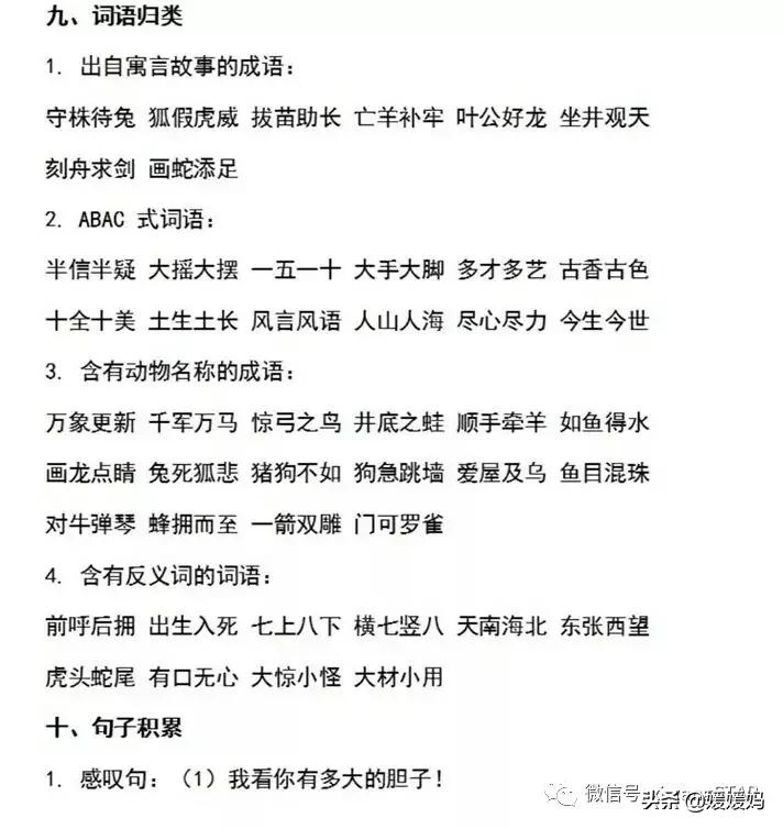 人教版2021二年级语文期末必考题,部编版二年级语文上册期末知识点