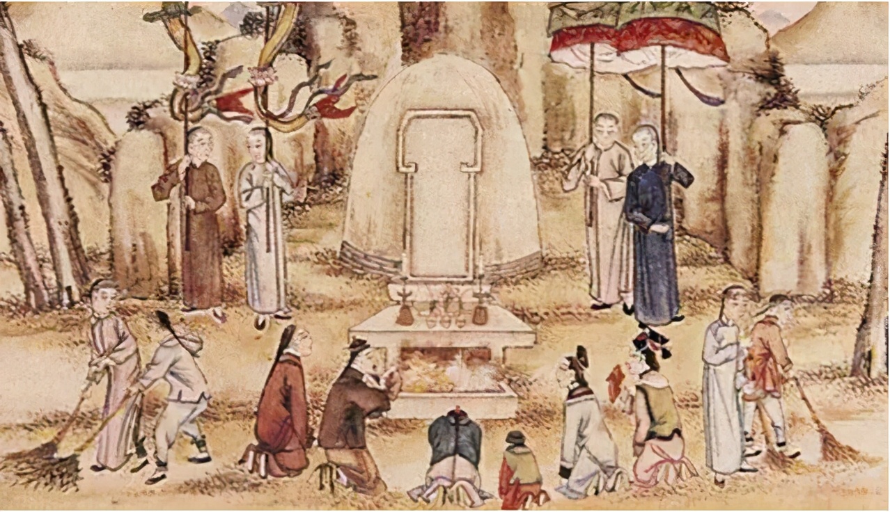 古代墓碑上显考是什么意思,墓碑上的故显考是什么意思