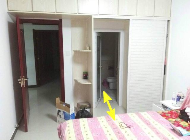 主卧卫生间对床化解,主卧对厕所门好不好怎么化解