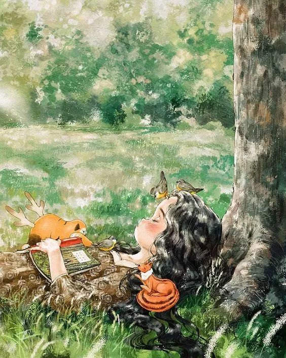 画风堪比宫崎骏,写实韩系画风画师