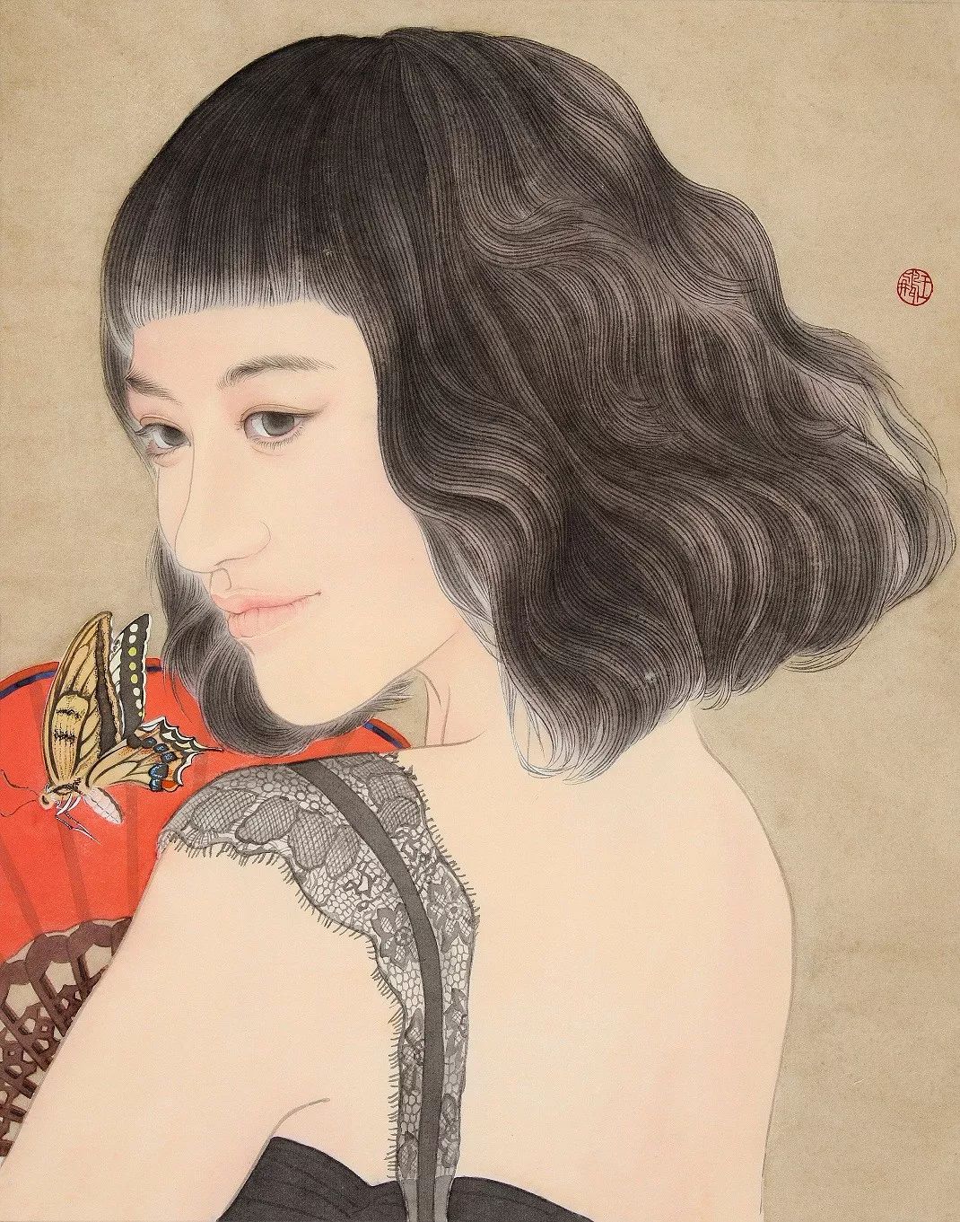 从一岁到七岁画画,从七岁到八岁画的画