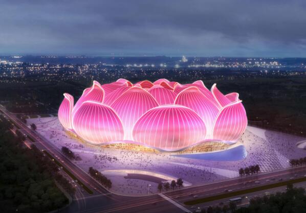 恒大世界级足球场,100万巨型足球场