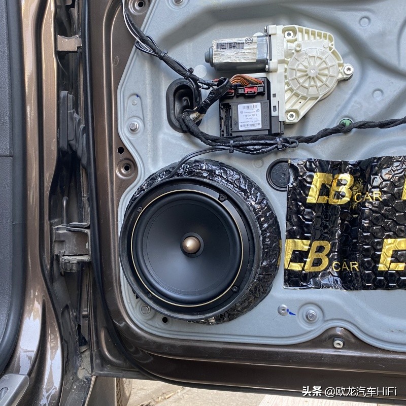 老款途安升级音响,2010款大众途安原车音响