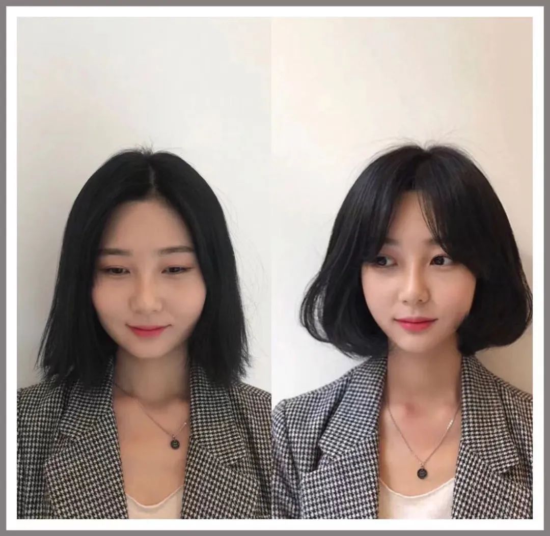 是时候换发型了,适合秋冬的减龄免打理发型