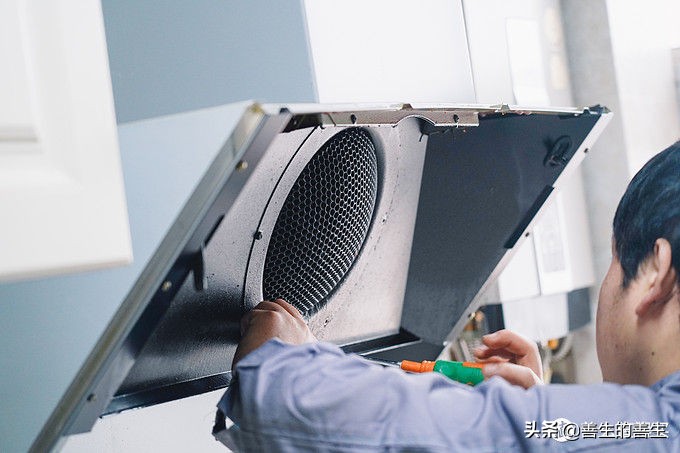 美的油烟机官方专业清洗,美的智慧生活侧吸油烟机深度清洗