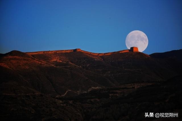 山阴，广武明长城塞外的长城