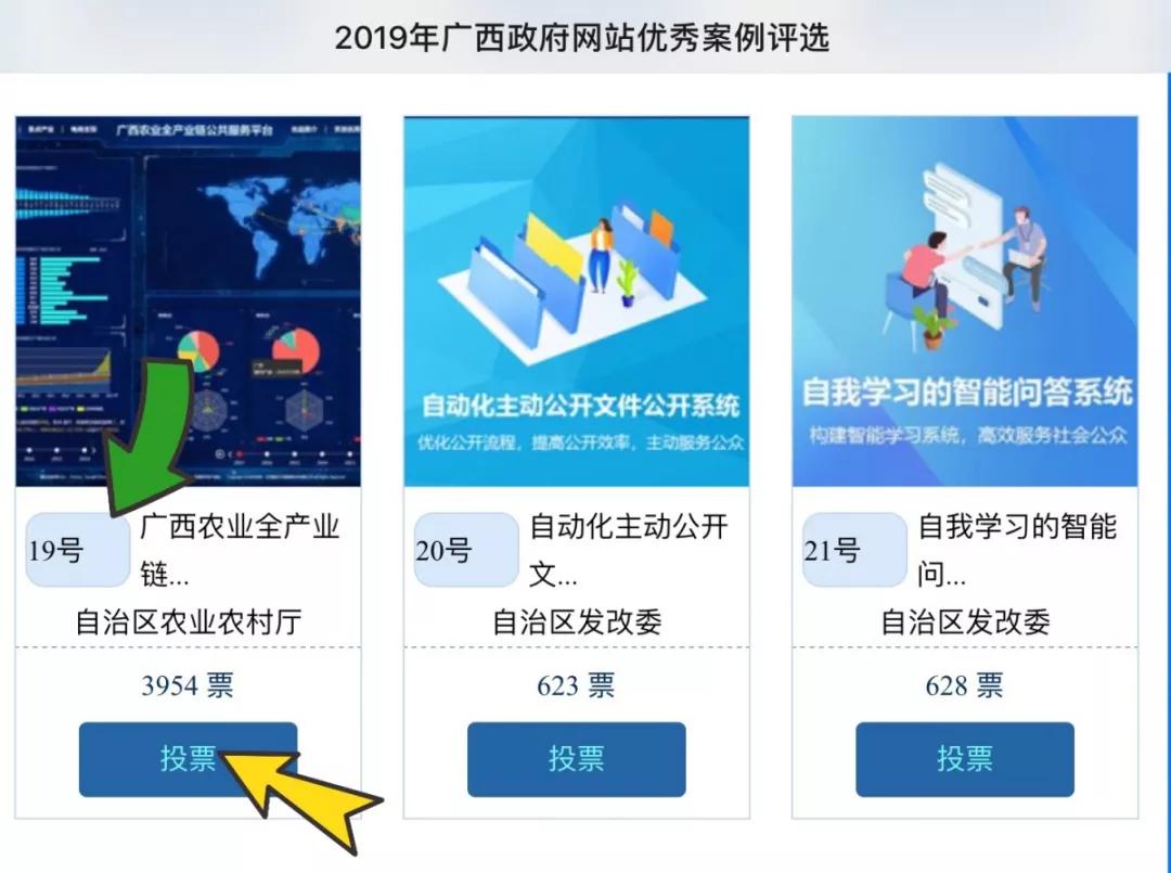 投票啦!“十大最受关注政府网站优秀创新案例”网络评比开始啦!等你来投票