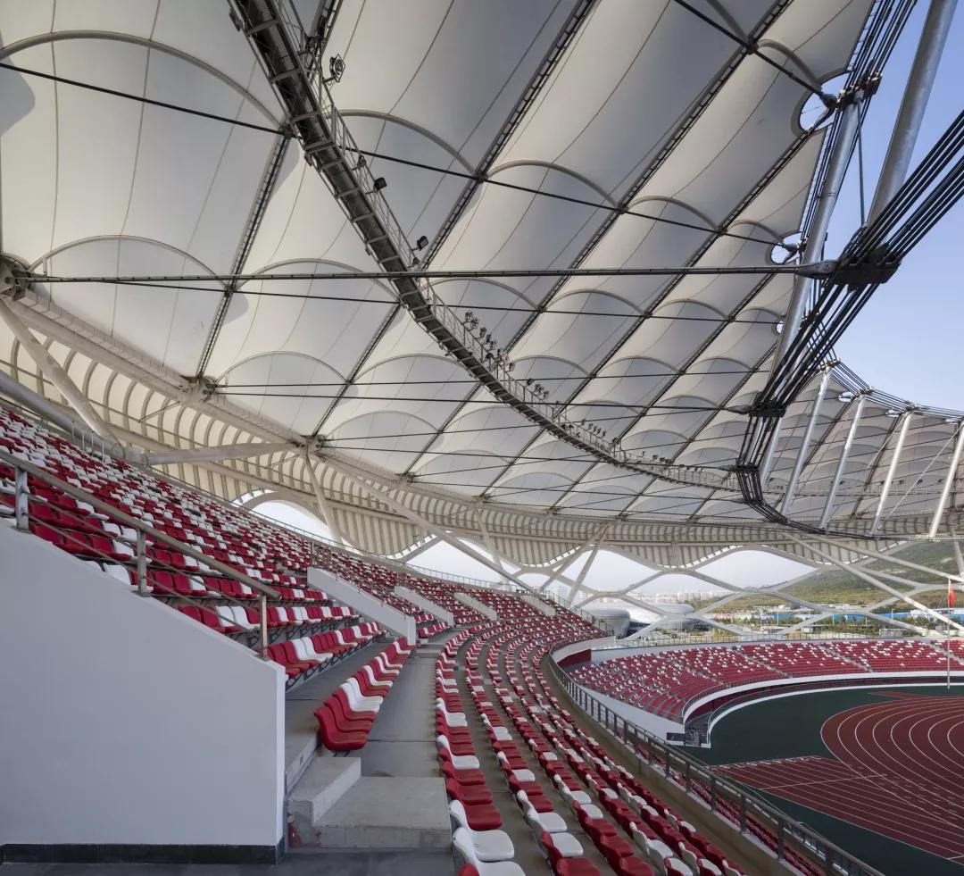 安阳文体中心体育场钢结构,北京建工工人体育场钢结构