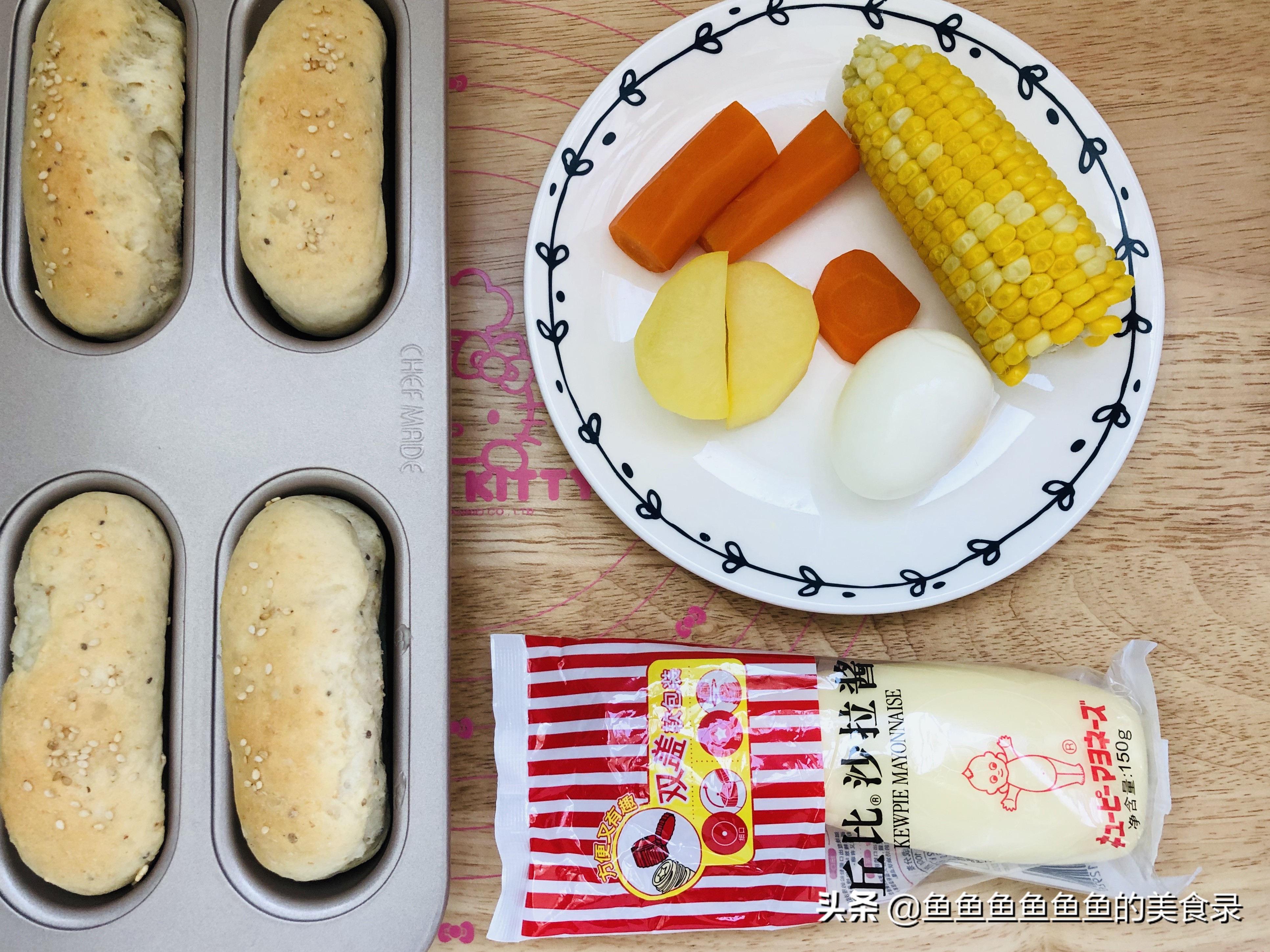 用烤箱烤面包揉面,不用揉面烤箱烤面包最简单做法