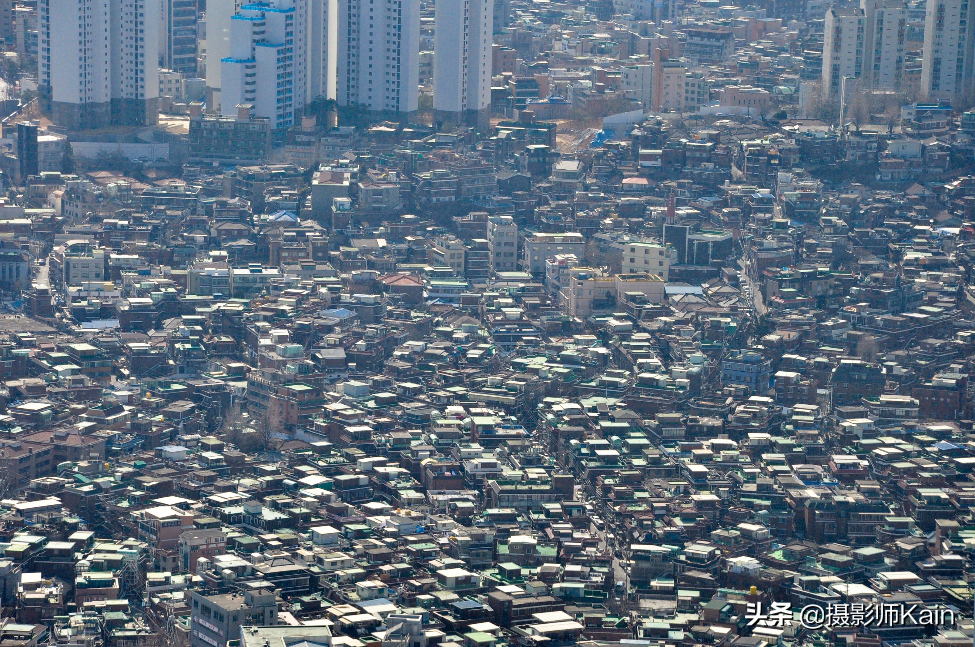 韩国首尔真实街景,寂寞烟火首尔风景