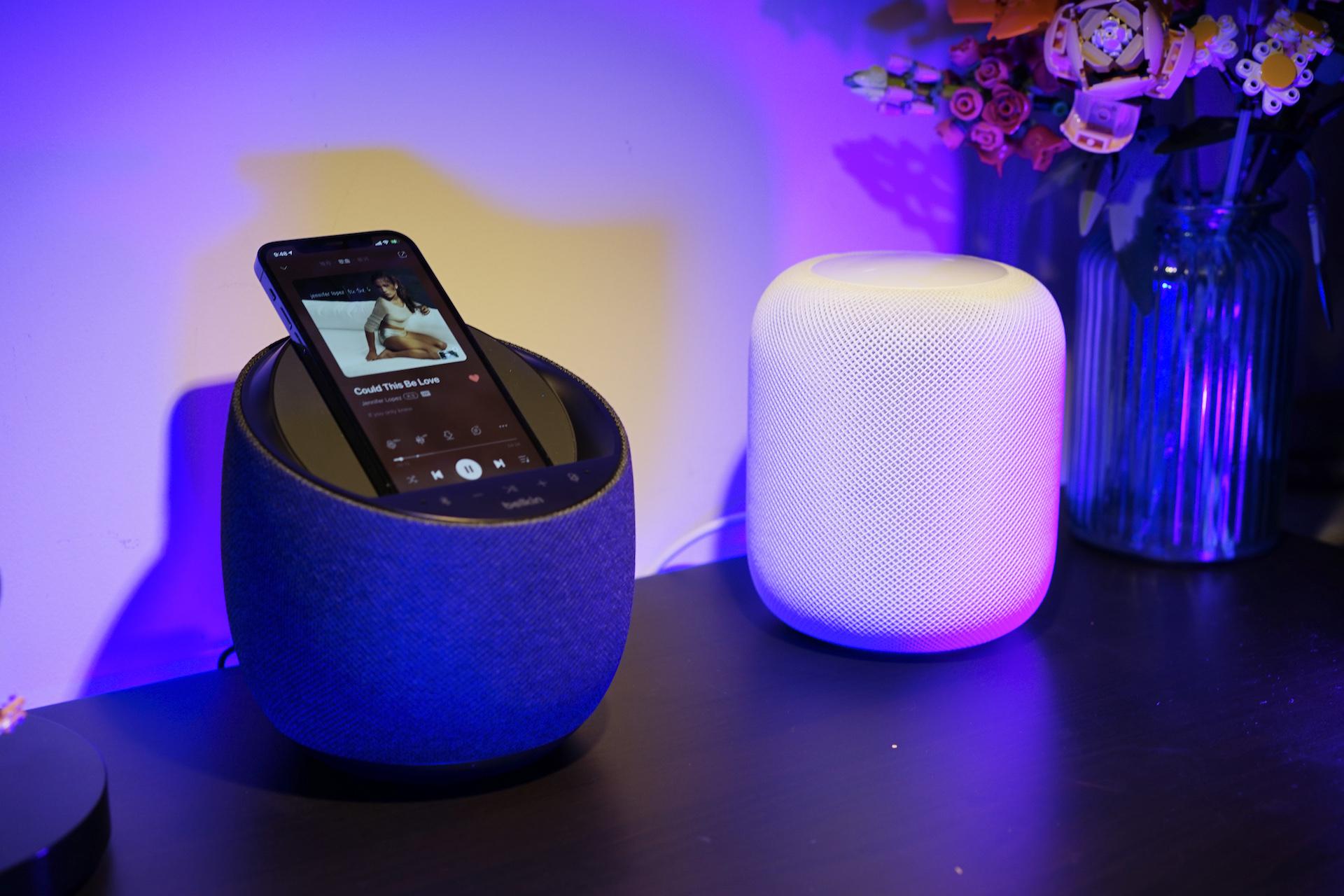 贝尔金帝瓦雷音箱开箱,贝尔金帝瓦雷和苹果音箱对比