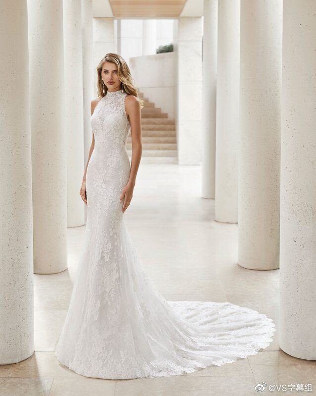 荷兰模特#BregjeHeinen#为婚纱品牌拍摄2020目录