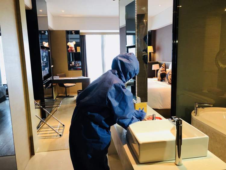 来沪商旅住哪儿成难题？这个五星酒店推出能边隔离边工作的安心家