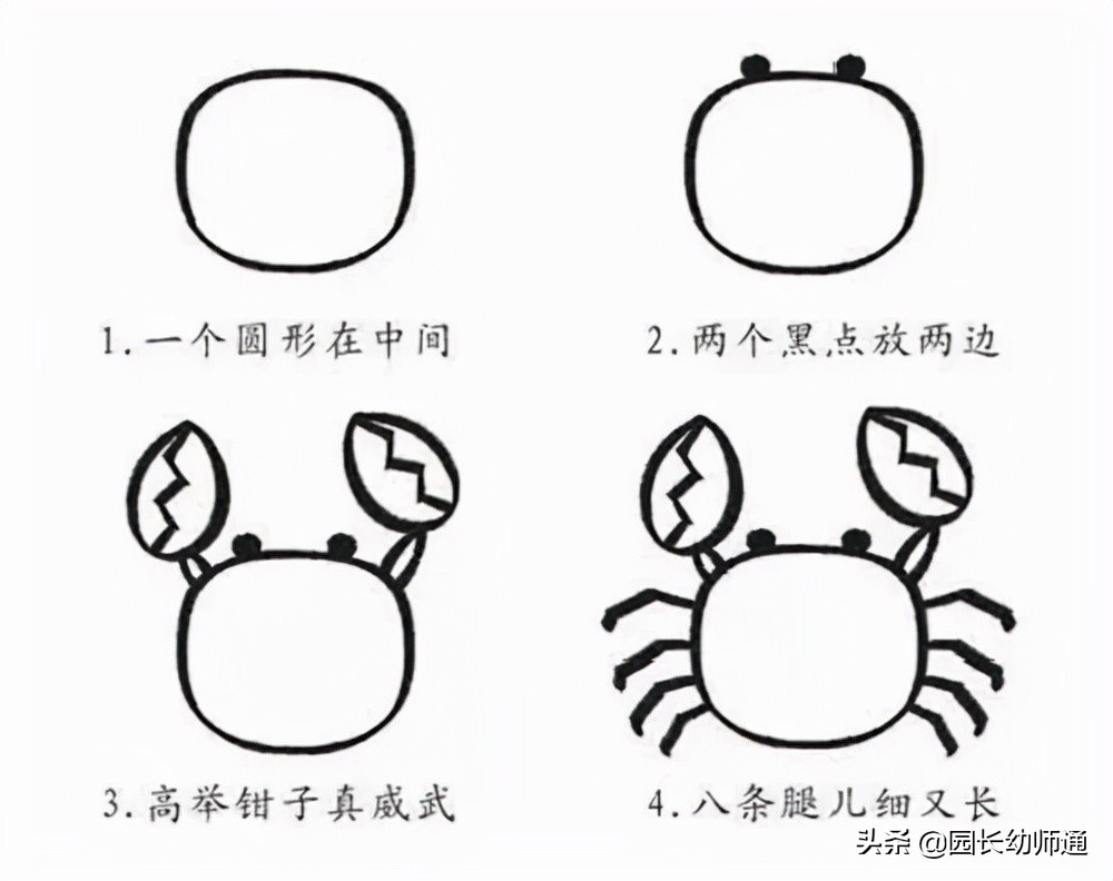 幼师简笔画作品图片,幼师简笔画万能模板炫彩棒